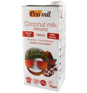 Lapte de cocos cu migdale - eco-bio 1L - Ecomil