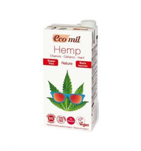 Lapte vegetal din canepa natur - eco-bio 1L - Ecomil