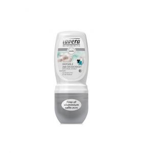 Deodorant roll-on invizibil cu extract din perle, 50ml - Lavera