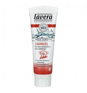 Gel de dinti sensitiv cu capsuni si zmeura, 75ml - Lavera