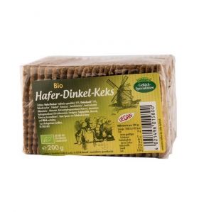 Biscuiti cu ovaz - eco-bio 200g - Liebhart's Gesundkost