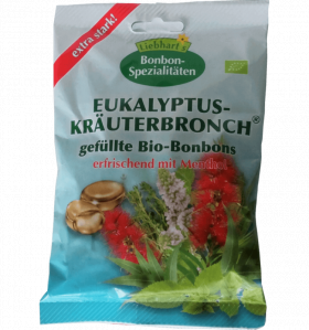 Dropsuri cu eucalipt si plante - eco-bio 100g - Liebhart's Gesundkost