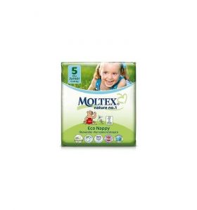Scutece ECO copii Junior (11- 25kg), nr. 5, 26buc - Moltex