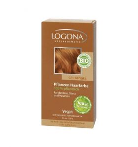 Vopsea de par 100% naturala - Sahara 100g - Logona