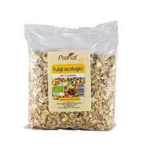 Fulgi din 5 cereale - eco-bio 350g - Pronat