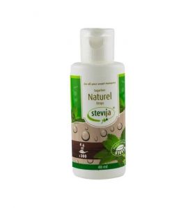 Indulcitor lichid din stevia, natural, 40ml - Stevija