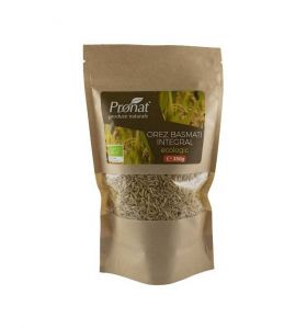 Orez integral Basmati - eco-bio 350g - Pronat