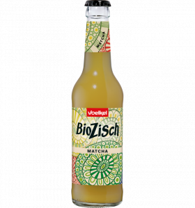 Bautura carbogazoasa cu ceai verde matcha - eco-bio 330ml - Voelkel