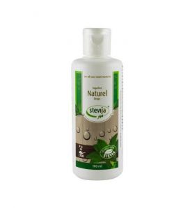Indulcitor lichid din stevia, natural, 100ml - Stevija