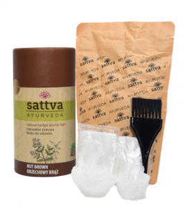 Vopsea Henna Saten Nuca, 150gr – Sattva Ayurveda