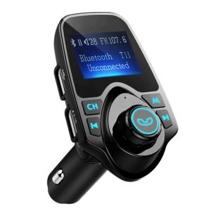 Modulator radio auto FM Bluetooth T11 cu card Micro SD/TF - DU75