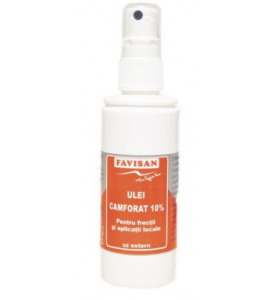 ULEI CAMFORAT 10% ULEI PENTRU PIELE 100ml, Favisan