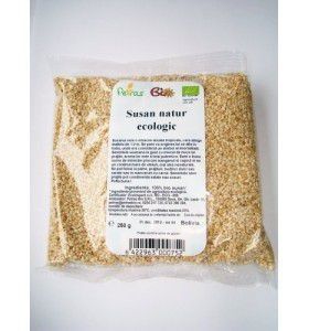 Seminte de susan natur nedecorticate 250g - ECO-BIO - PETRAS