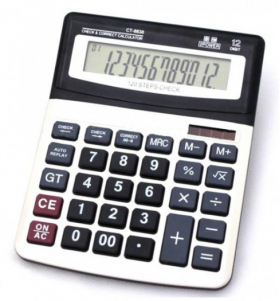 Calculator de Birou Check si Correct CT-8838 12 Caractere