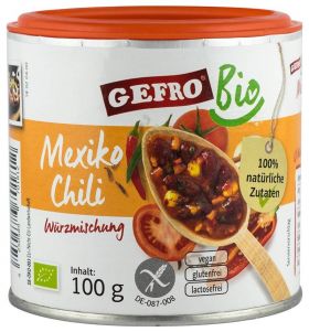 Amestec de condimente „MEXICO CHILI” eco-bio 100g Gefro