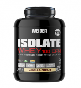 Izolat proteic cu aroma de Vanilla Cream Isolate Whey 100CFM, 908g, Weider