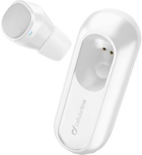 Casti Cellular Line In-Ear, BTPOWERMINIW Mini, Multipoint, White