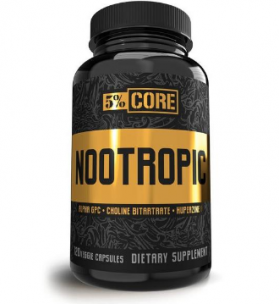 5% Nutrition Nootropic Core Series - 120 vcaps