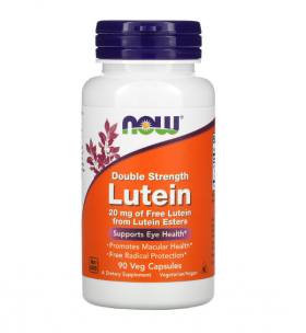 Now Lutein 20 mg Double Strength 90 vcaps