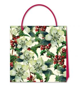 Punga de cadou mica-Emma Bridgewater-Hellebores & Holly | Penny Kennedy