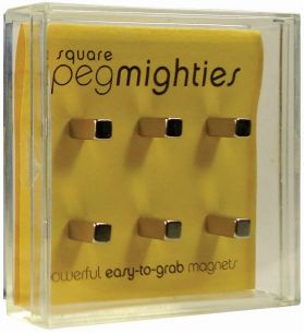 Set 6 magneti - Squere Peg Mighties | Three By Three