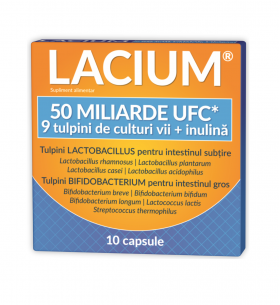 Lacium 50 miliarde UFC, 10 capsule, Zdrovit