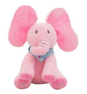 Elefant PINK interactiv Vorbeste Canta si Flutura urechile