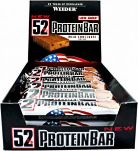 Weider 52% Protein Bar 12 buc