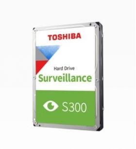 Toshiba HDD  S300 (SMR) HDWT840UZSVA 4TB 3,5' 5400 256MB SATA III Surveillance BULK (HDWT840UZSVA)