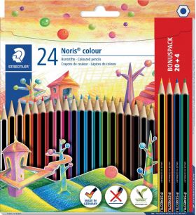 Set 24 de creioane - Noris Wopex Colour | Staedtler