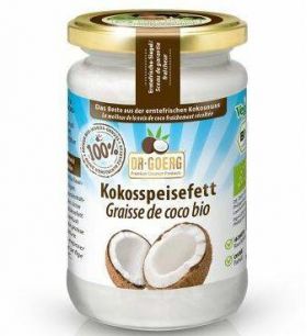 Ulei de cocos Premium dezodorizat, pentru gatit, eco-bio, 200ml Dr. Goerg