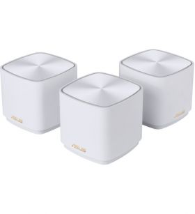 Router wireless ASUS Gigabit ZenWiFi XD4 PLUS Dual-Band WiFi 6 Alb 3 Buc