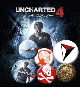 Insigna - Uncharted 4 - mai multe modele | GB Eye