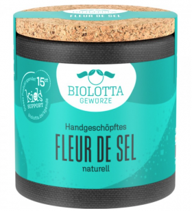 Flori de sare naturala, eco-bio, 55g - BioLotta