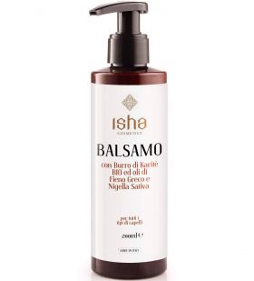 Balsam de par cu unt de shea, 200 ml, Isha