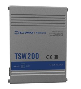 teltonika Teltonika TSW200 switch-uri Gigabit Ethernet (10/100/1000) Power over Ethernet (PoE) Suport Aluminiu (TSW200000010)