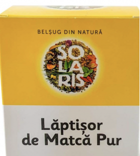 Laptisor de matca pur, 100g - Solaris