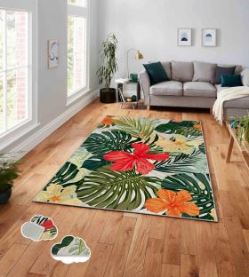 Covor, ASR CRPT-16 , 100x140 cm, Poliester, Multicolor