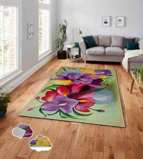 Covor, ASR CRPT-9 , 100x180 cm, Poliester, Multicolor