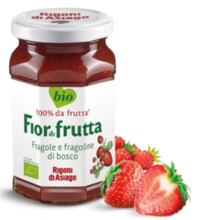 Dulceata de capsuni, fara zahar, eco-bio, 250g - Rigoni di Asiago