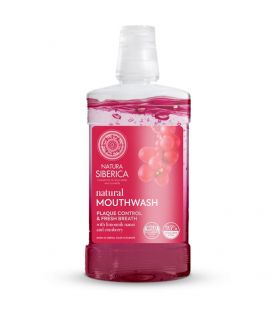 Apa de gura Limonnik Nanai & Cranberry Natural Mouthwash, 520ml, Natura Siberica