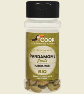 Cardamom intreg, eco-bio, 25g - Cook