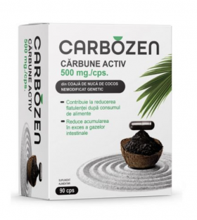 Carbozen carbune activ 500mg - Rotta Natura 30 capsule