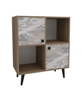 Consola, Kalune Design, Balek, 75x105x40 cm, Hitit / Stone