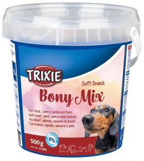 Drops Mixt cu Vită Miel Pui Somon 500g Galeata 31496