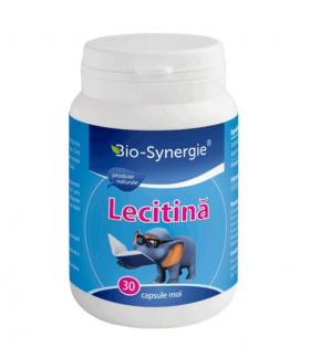 Lecitina 1200MG, 30 cps, Bio Synergie