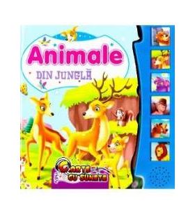 Carte cu sunete - Animale din Jungla