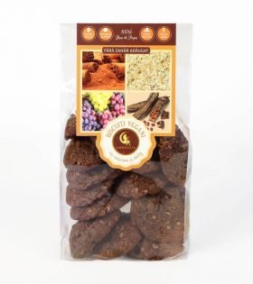 BISCUITI VEGANI CU ROSCOVE SI OVAZ fara zahar – 150 G - Hiper Ambrozia