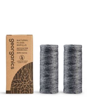 Ata dentara, Charcoal, 2buc x 50m - Georganics