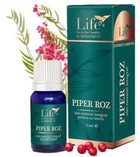 Piper roz ulei esential integral 5ml - DVR Pharm